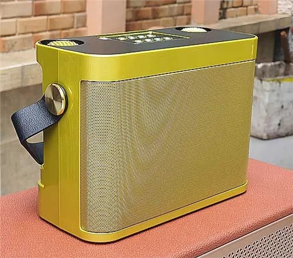 Loa Bluetooth Karaoke  Sothing YS-219 Kèm 2 Micro Có Quai Xách Du Lịch- Hàng chính hãng