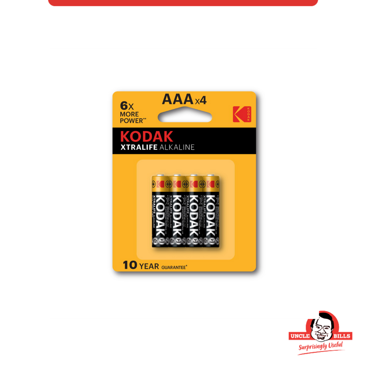 Bộ 4 Pin Kodak Alkaline AAA UBL IB0124