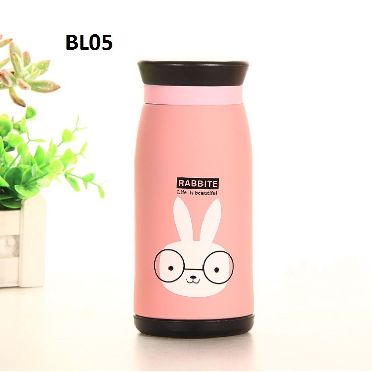 Bình giữ nhiệt cho bé hình động vật 500ml - giữ nhiệt lâu