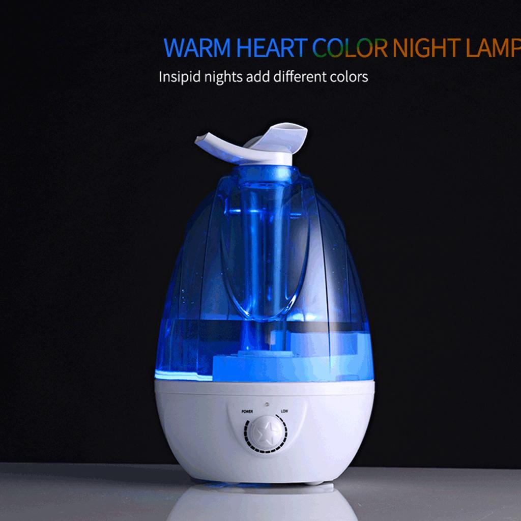 Cool Mist Humidifier Quiet Low Noise Humidifier for Home Office JP Plug