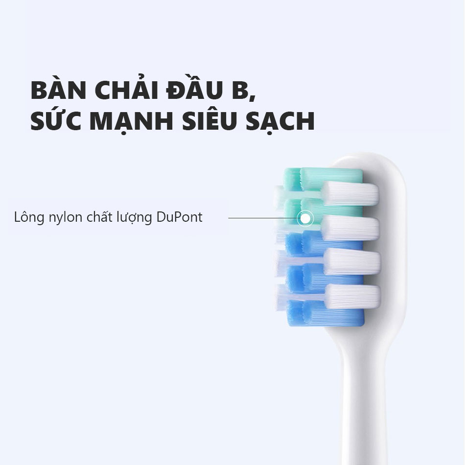 Hình ảnh Bàn chải điện Xiaomi Shell DR-BEI Sonic BET-C01- Hàng Nhập Khẩu