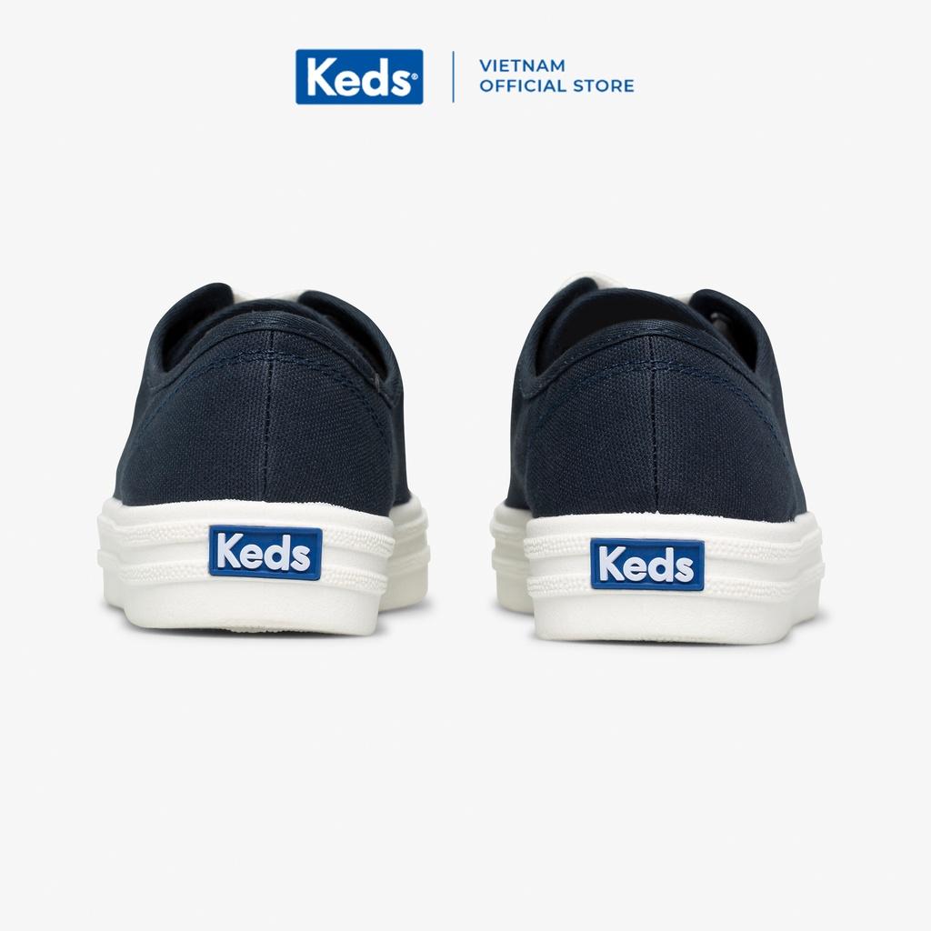 Giày Keds Nữ- Breezie Canvas Navy- KD065862WF