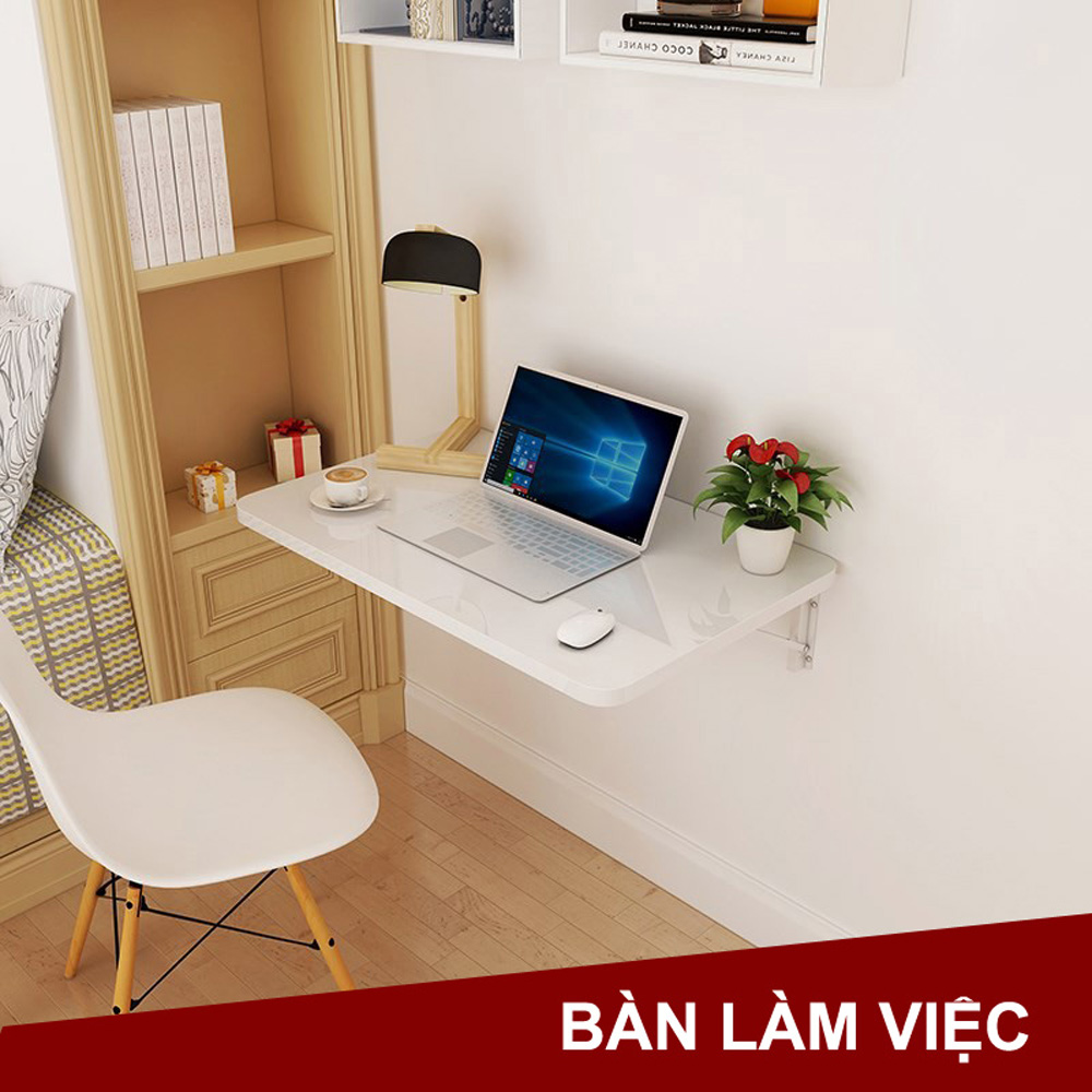 Bàn Làm Việc Xếp Gọn Thông Minh, Tiết Kiệm Không Gian, Chịu Tải 60kg