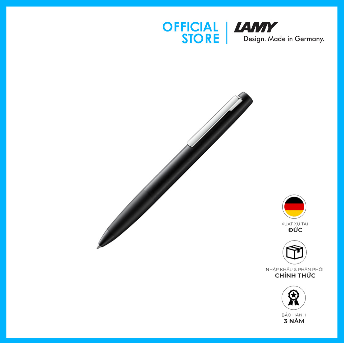 Bút Bi Xoay Lamy Aion-4031952 Black