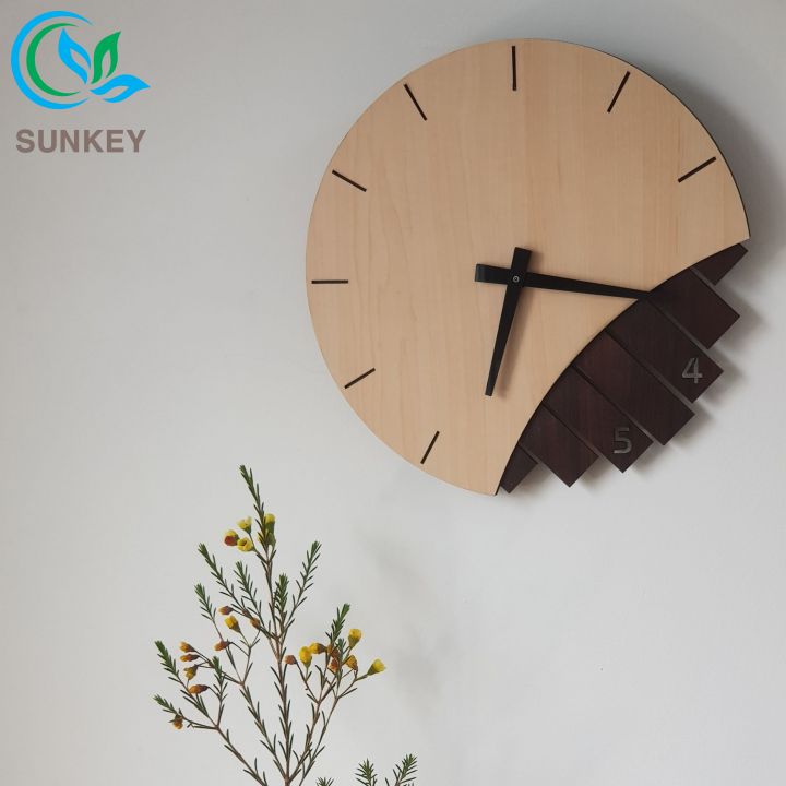 Đồng Hồ Treo Tường Trang Trí Vintage - Đường Kính 30cm - Kim Trôi - Trang Trí Tường, Nhà Cửa - Bảo Hành 1 Năm