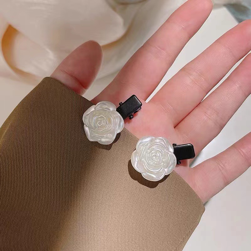 Kẹp tóc hoa trà phong cách retro hàn quốc dành cho nữ