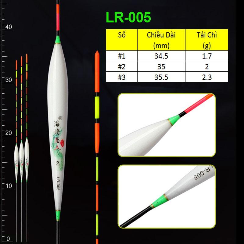 Phao câu cá nano, câu đơn câu đài Tín hiệu nhạy, độ chuẩn xác cao., có đủ thông số mã LR