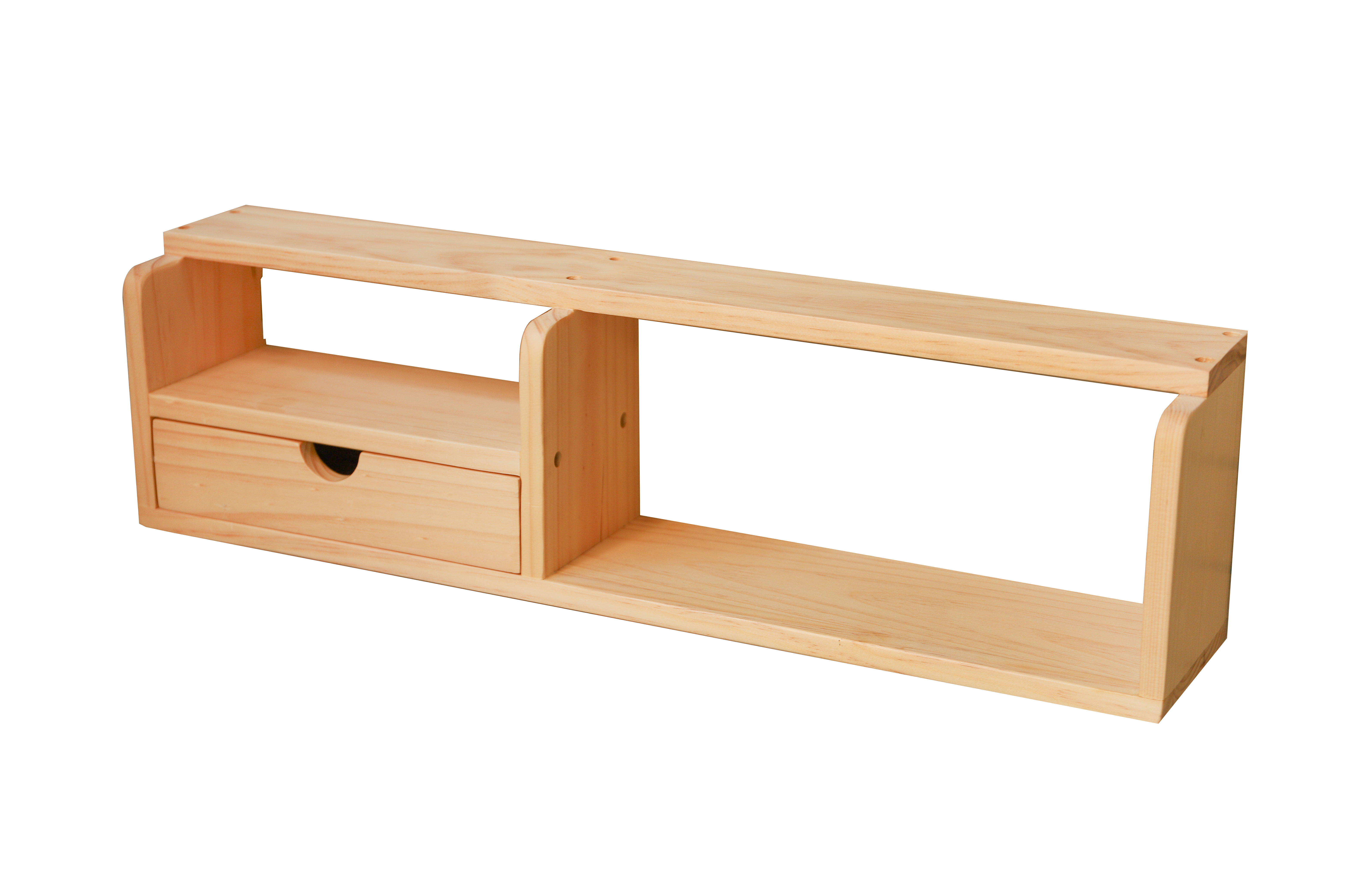 KỆ TRANG TRÍ GỖ GẮN TƯỜNG CÓ NGĂN KÉO TIỆN LỢI - BELLE SHELF