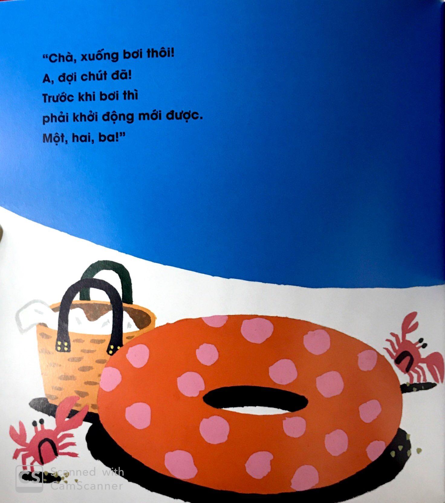 Ehon - Mọt Sách Mogu - Bé Sô-Cô-La Đi Biển