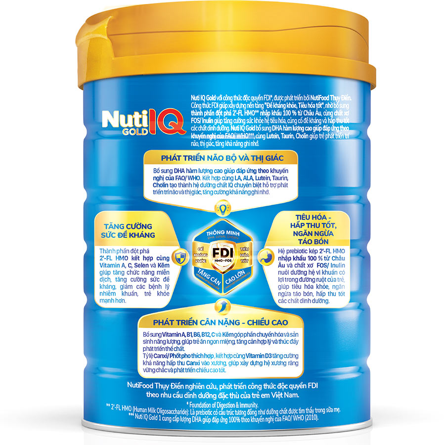Sữa Bột Nuti IQ Gold 2