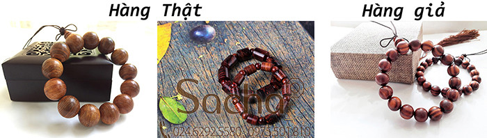Cách phân biệt vòng tay gỗ sưa bắc thật giả