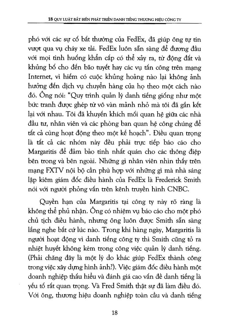 18 Quy Luật Bất Biến Phát Triển Danh Tiếng Thương Hiệu