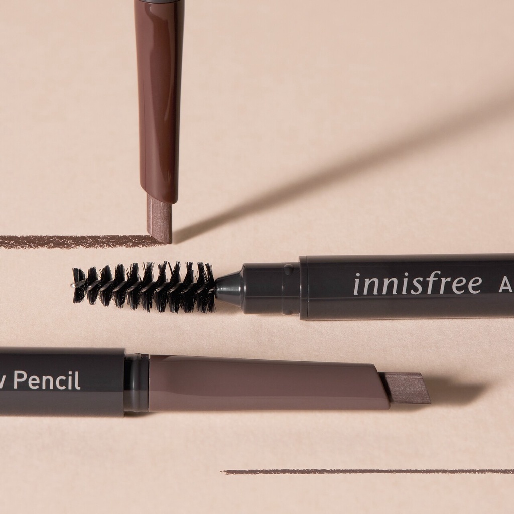 Chì kẻ chân mày innisfree Auto Eyebrow Pencil 0.3g
