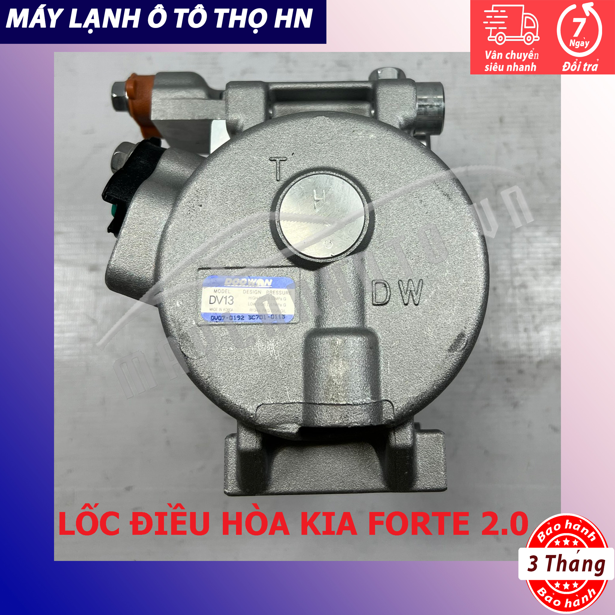 Lốc điều hòa  Kia Forte 2.0 2008 2009 2010 2011 2012 2013 Hàng Hàn Quốc 08 09 10 11 12 13 97701-1M130