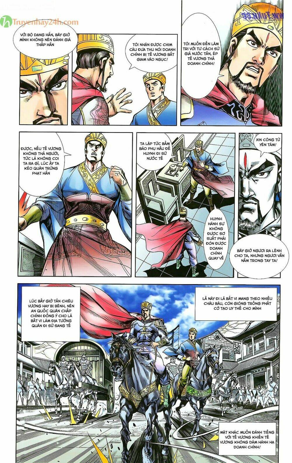 thiên tử truyền kỳ 2 - tần vương doanh chính chapter 28 27