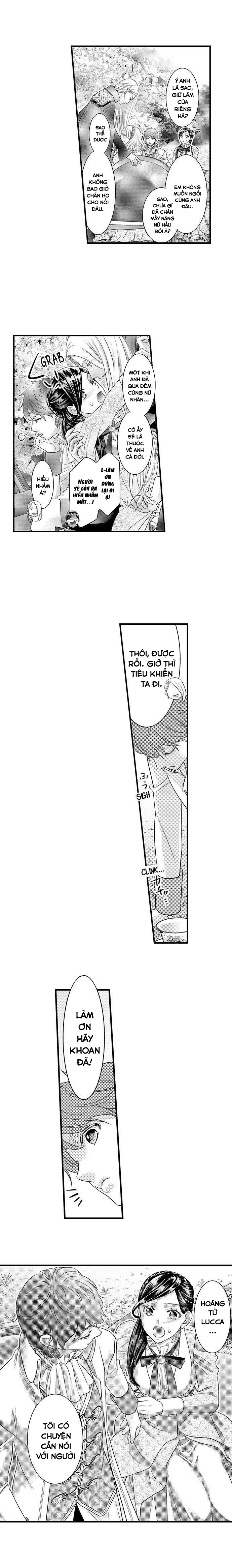 chuyển sinh vào thế giới khác ~ nếu muốn trở thành nữ hoàng hãy tìm cách để được hoàng đế sủng ái vào ban đêm chapter 30.3 2