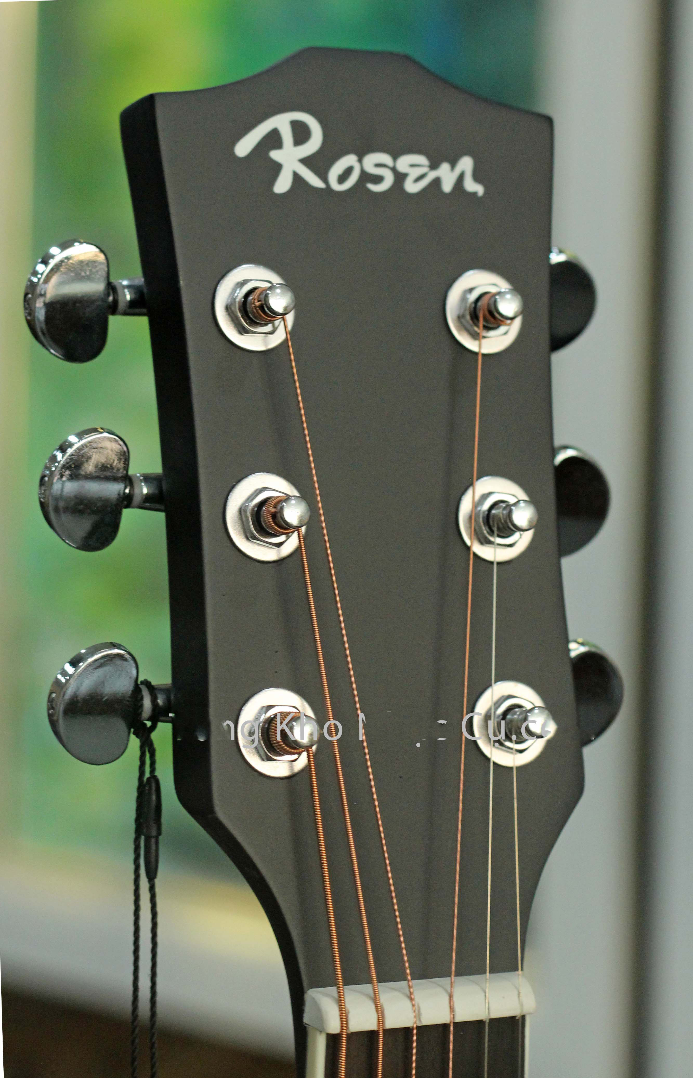 Đàn Guitar Acoustic Rosen G11NA (Gỗ Thịt - Solid top) - Màu Vàng Tự Nhiên, Size 41, Âm Thanh Tốt