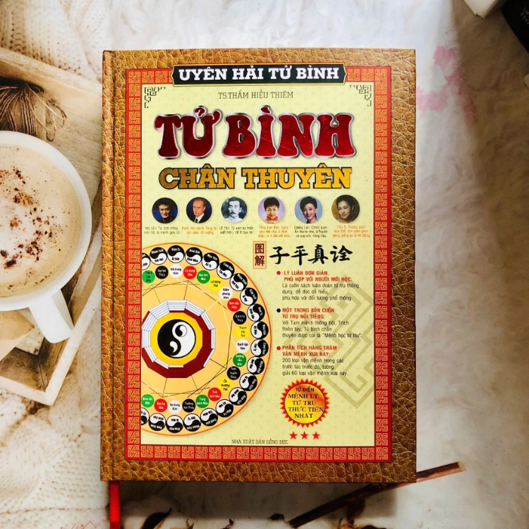 Sách - Uyên hải tử bình tập 3 - Tử bình chân thuyên - Thẩm Hiếu Thiêm - NXB Hồng Đức - Minh Lâm