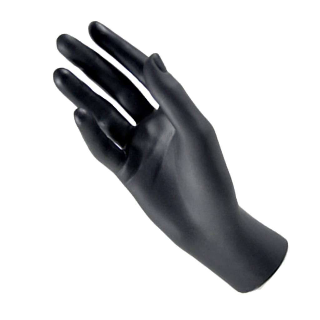 2xFemale Hand Mannequin Theatrical Property Display Mannequin Black R