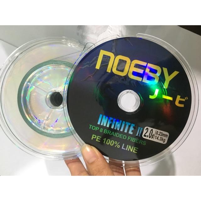 Dù Noeby Infinite II PE 100% Line 8 sợi bện mịn giảm giá mạnh