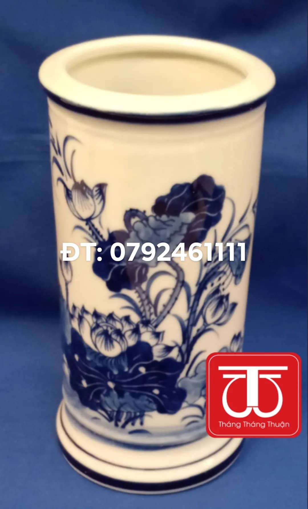 ỐNG HƯƠNG VẼ SEN CAO 18,20CM