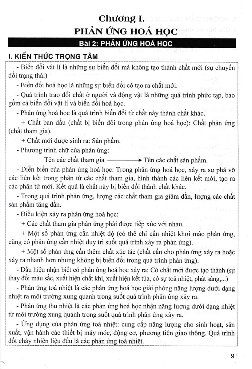 Hướng Dẫn Trả Lời Câu Hỏi Khoa Học Tự Nhiên 8
