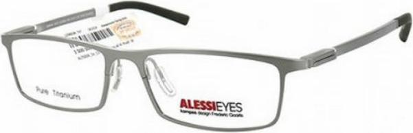 Gọng Kính Unisex Alessieyes AL70006 C03 - Xám Phối Đen