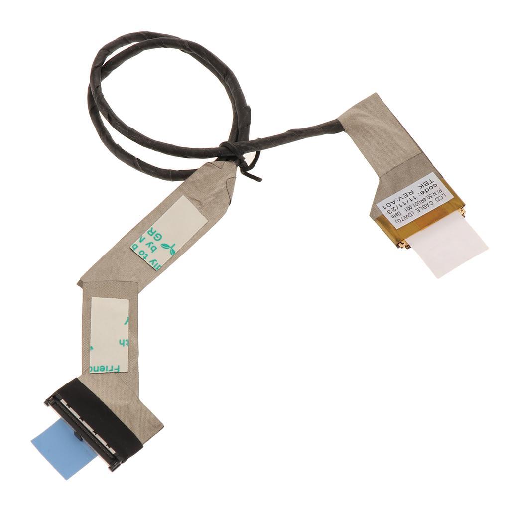 1Pcs LED Video Flex Cable Replacement Parts For Dell Vostro 3700 0FWGVX 50.4RU01.001