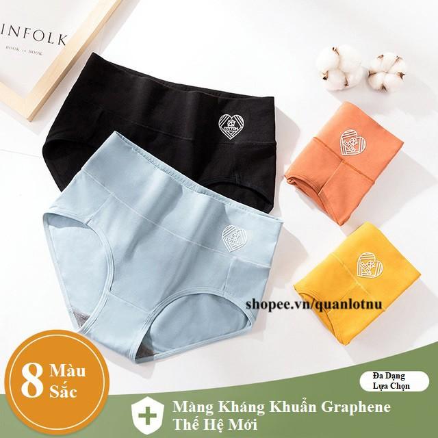 Quần Lót Cotton Gen Bụng Bóp Eo Màng Kháng Khuẩn Cao Cấp CC02