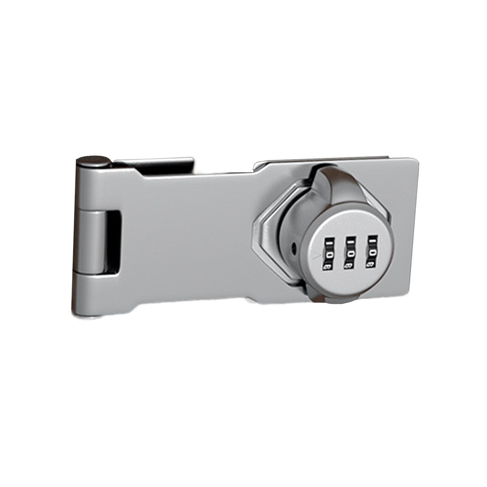 Mechanical Password Door Lock, Sliding Door Lock, Keyless Cabinet Password Hasp Lock, Drawer Lock, Refrigerator Lock