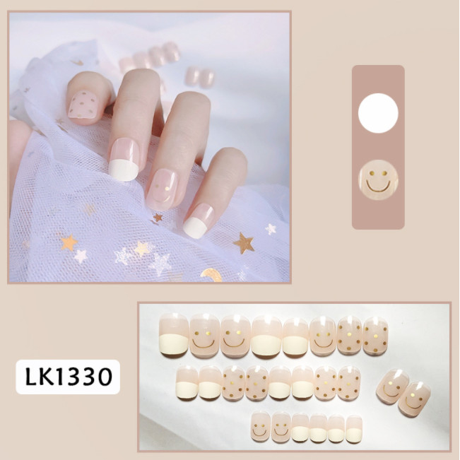 Bộ 24 móng tay giả nail thơi trang như hình