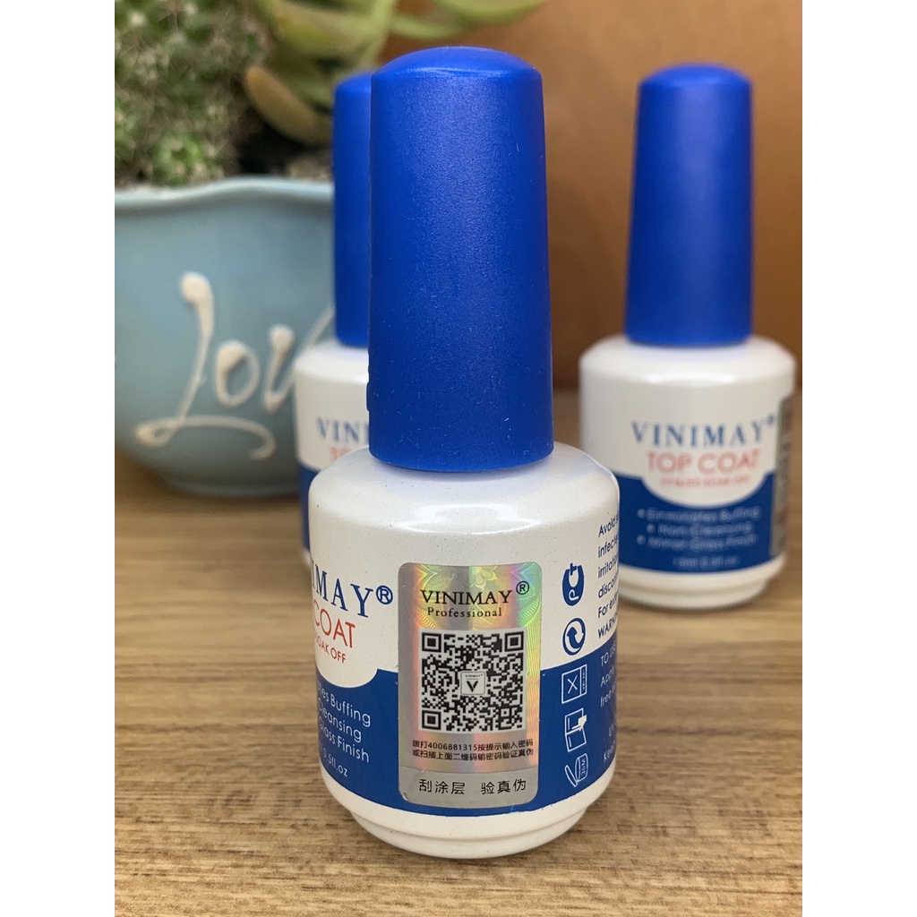 Top Coat Vinimay - top phủ bóng chuyên dụng cho dân làm móng