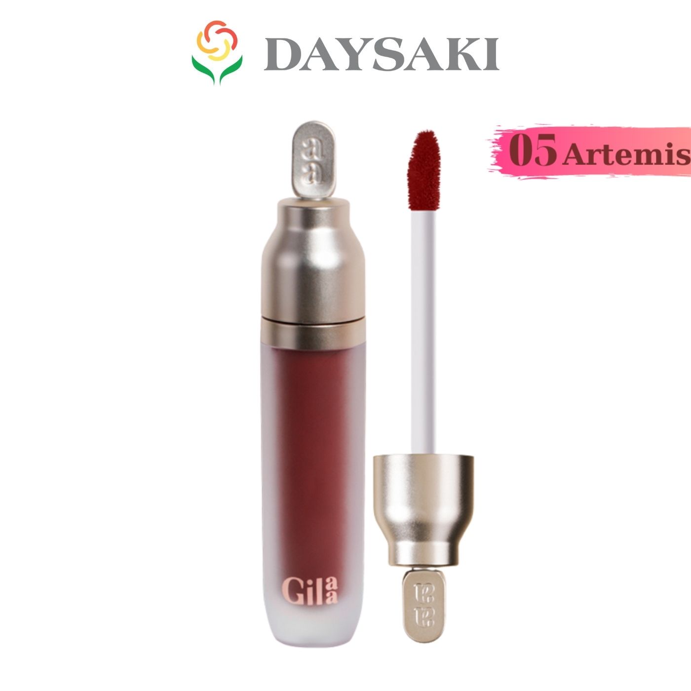 Gilaa Son Kem Lì, Dưỡng Ẩm Cho Môi Căng Mọng Plumping Lip Serum 3.8g #05 ARTEMIS