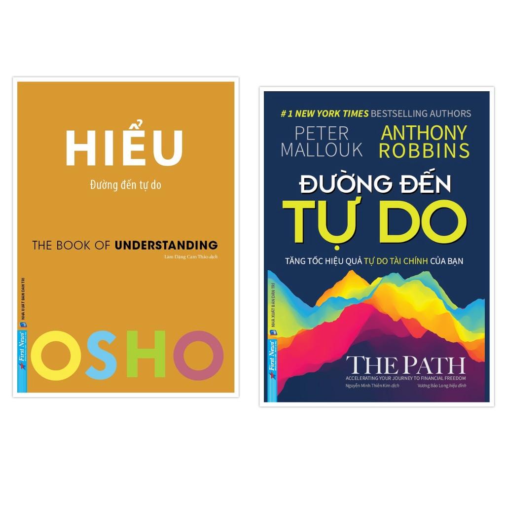 Combo OSHO Hiểu  Đường Đến Tự Do + Đường Đến Tự Do  - Bản Quyền