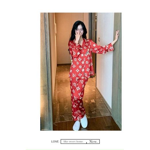 PYJAMA HOẠ TIẾT EO VÌ THẦN TÀI CAO CẤP