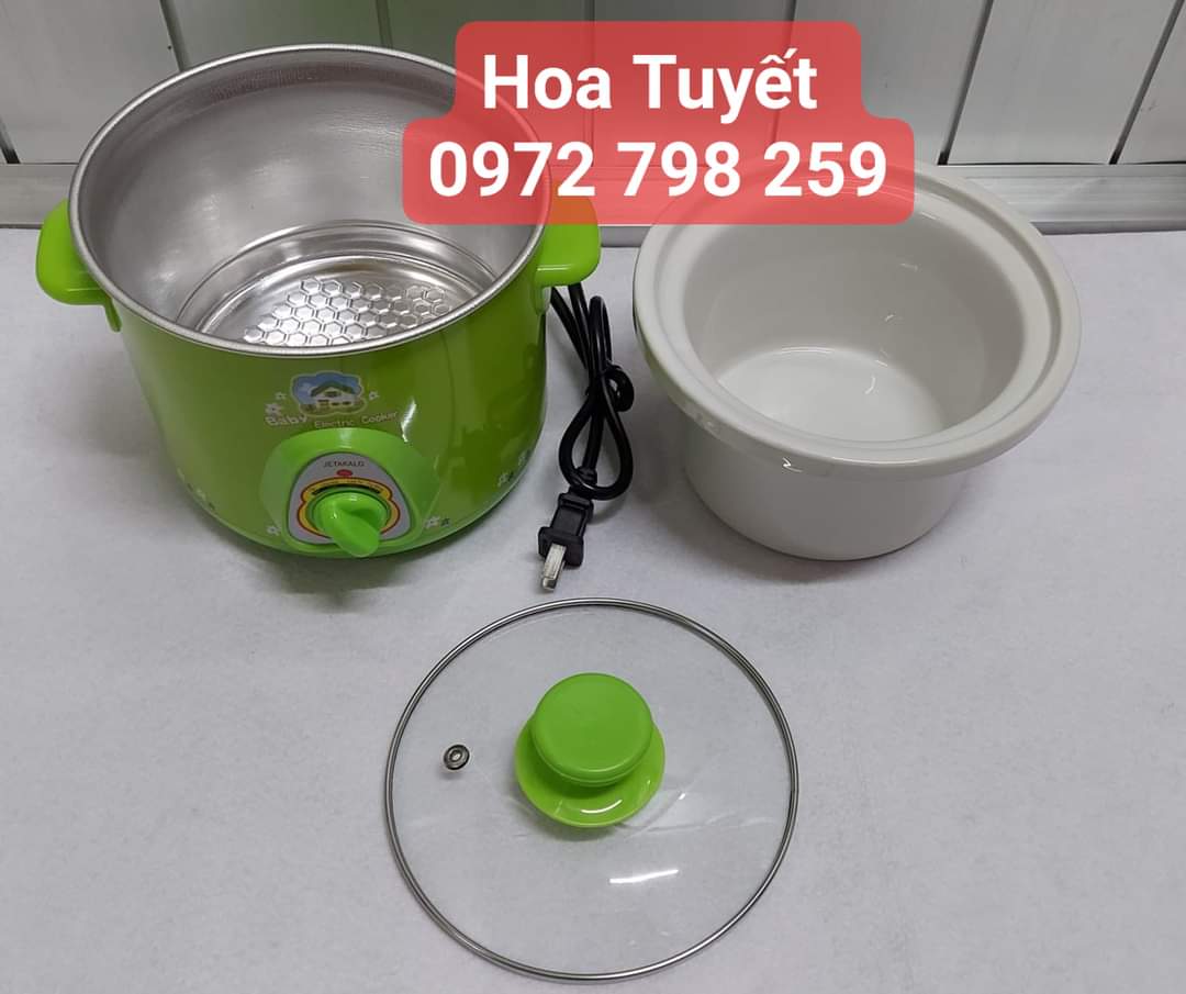 Nồi chưng yến, tiềm, nấu cháo bằng điện tự động loại 1.5L