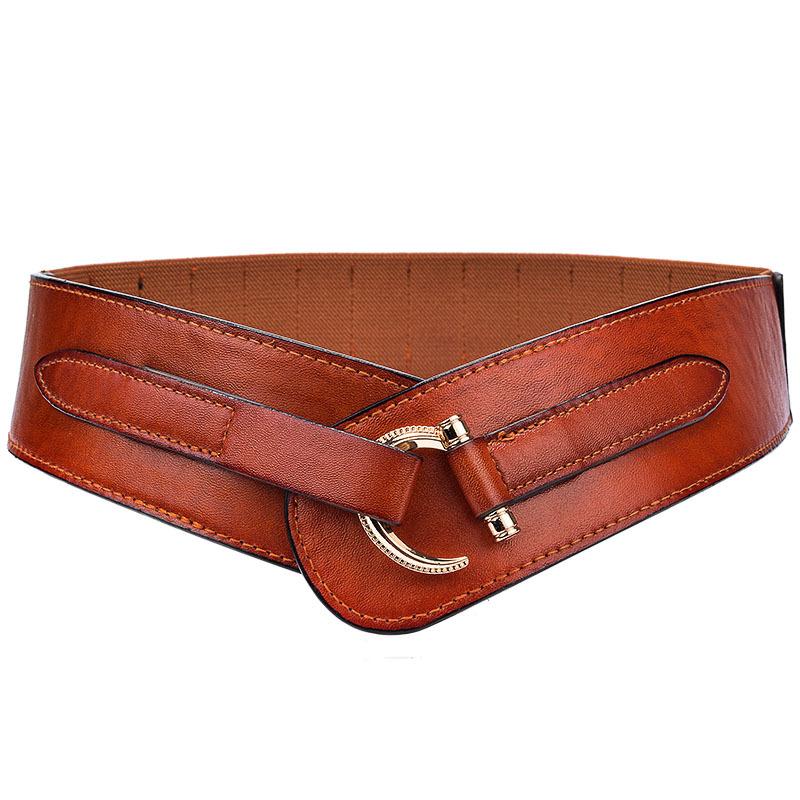 2021 Mới Phong Cách Retro Lưng Thun Nữ Cơ Thể Phù Hợp Thun Dây Xuống Áo Khoác Áo Khoác Lông Đai Đen Cho đầm Nữ - 80-100cm