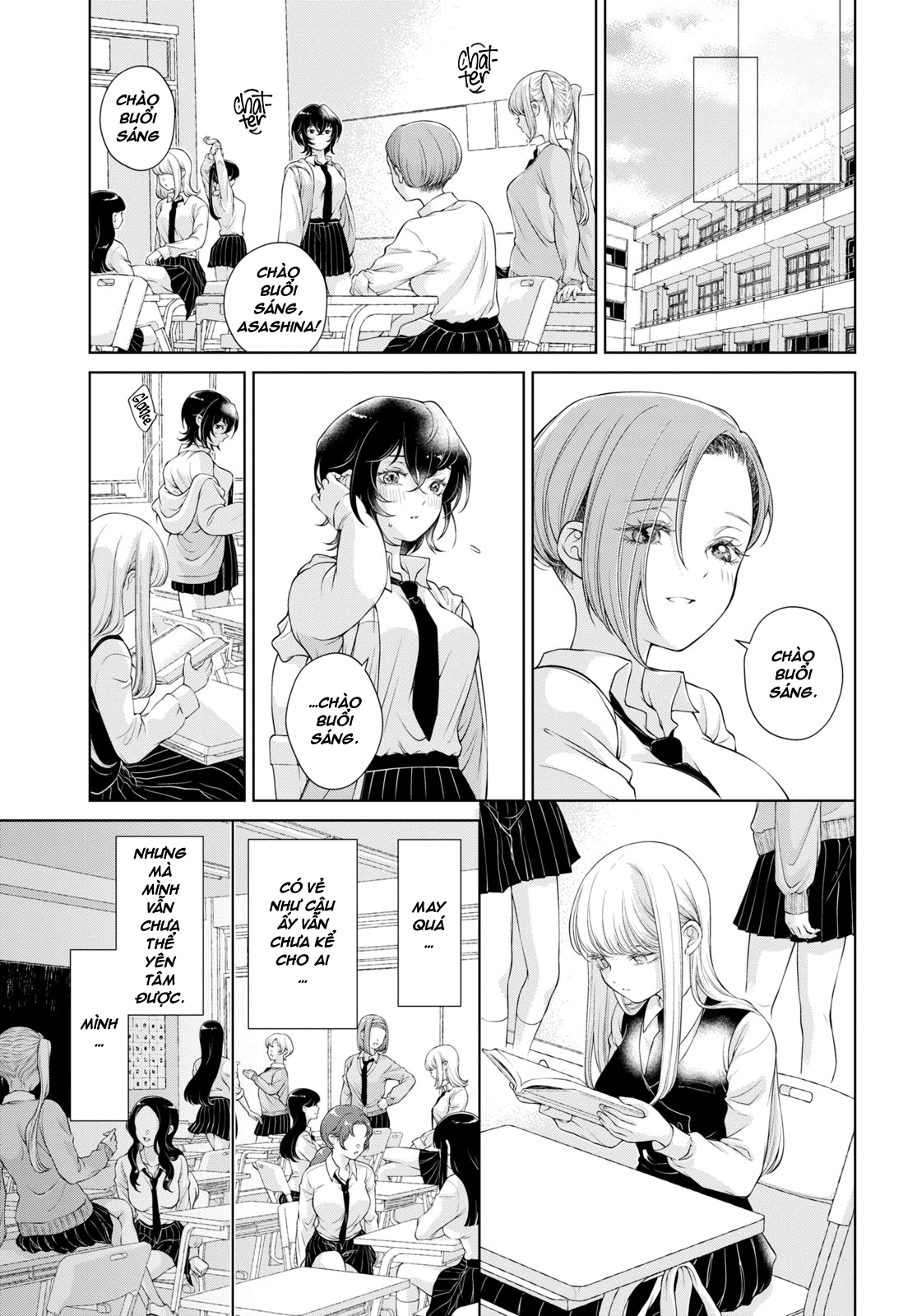 hôm nay bạn gái tôi không ở đây chapter 4 5