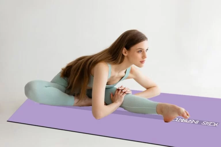 Thảm tập yoga chính hãng Yvonne, Flowstate Purple (TẶNG KÈM 3 PHẦN QUÀ) dày 6mm bề mặt nhám, siêu bám, chống trơn trượt, ưa mồ hôi