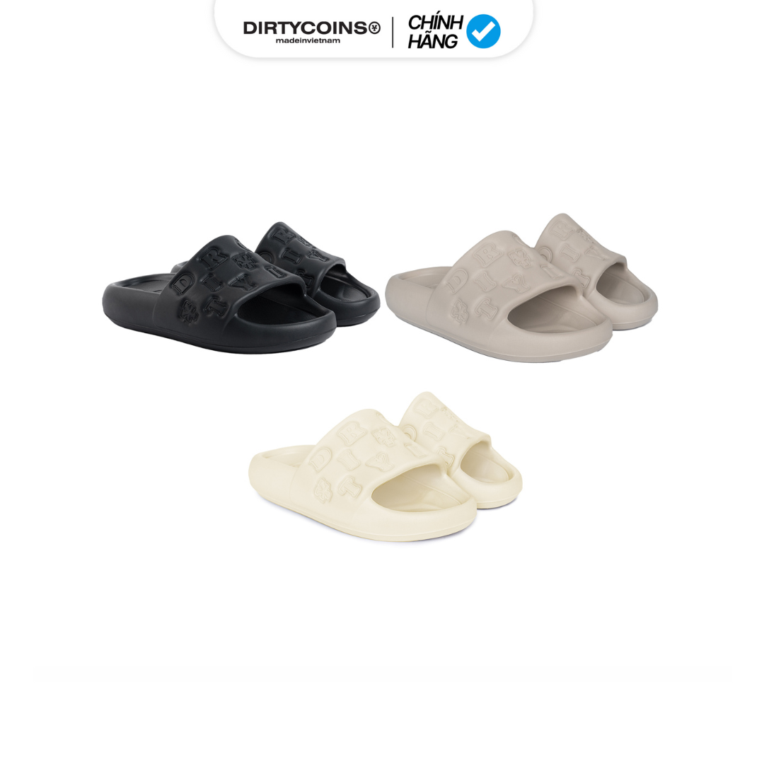 Dép DirtyCoins Embossed Slides