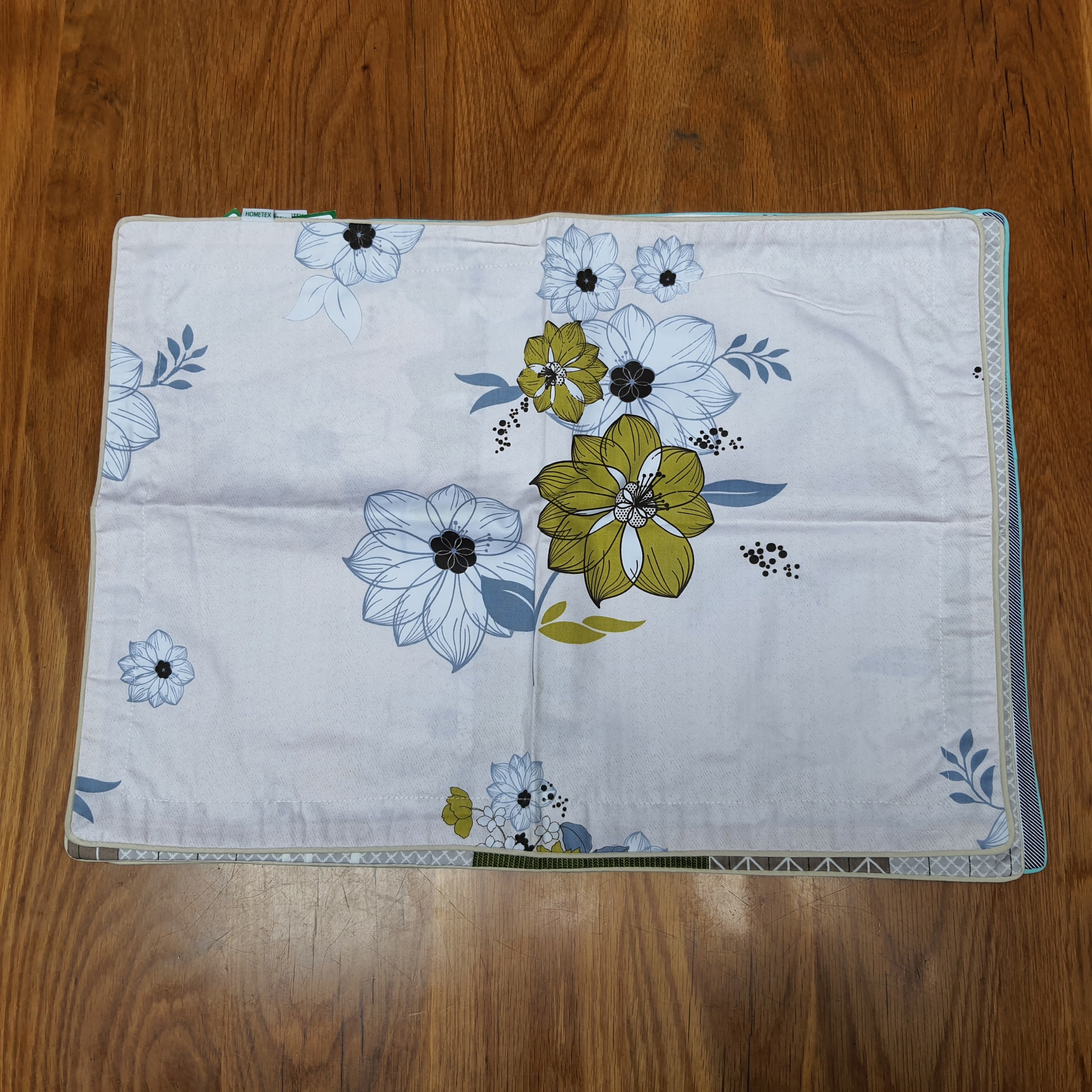 Áo Gối Đầu Cotton Hoa HOMETEX 35x50cm - Vỏ Áo Gối Nằm Cotton Hoa HOMETEX 35x50cm