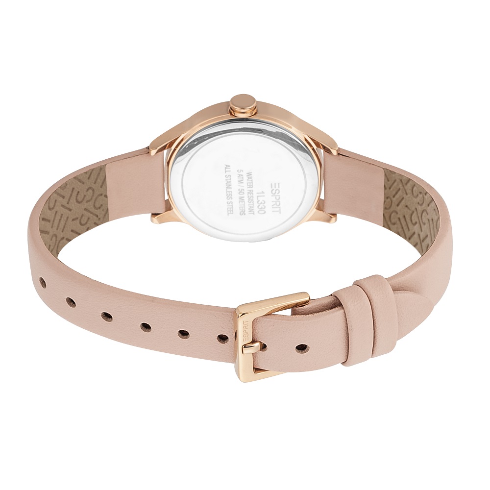 Đồng hồ đeo tay nữ hiệu Esprit ES1L330L0025; kèm lắc tay ESGW0244BR