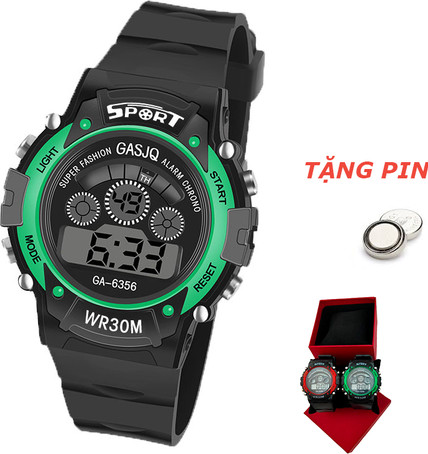 Đồng hồ trẻ em_ Tặng bộ lắp ghép mô hình