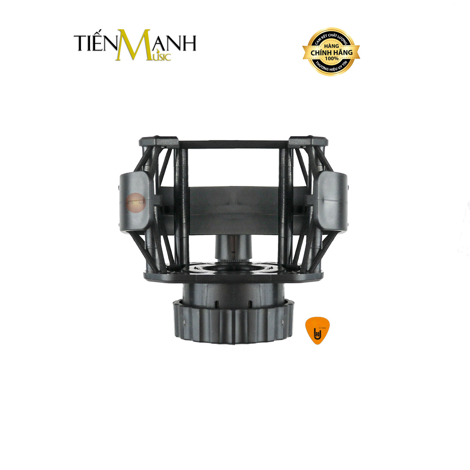 Shock Mount Dr.MIC FZ02 - Giá Chống Sốc Cho Mic Thu Âm, Livestream Mic Shockmount Microphone Hàng Chính Hãng - Kèm Móng Gảy DreamMaker
