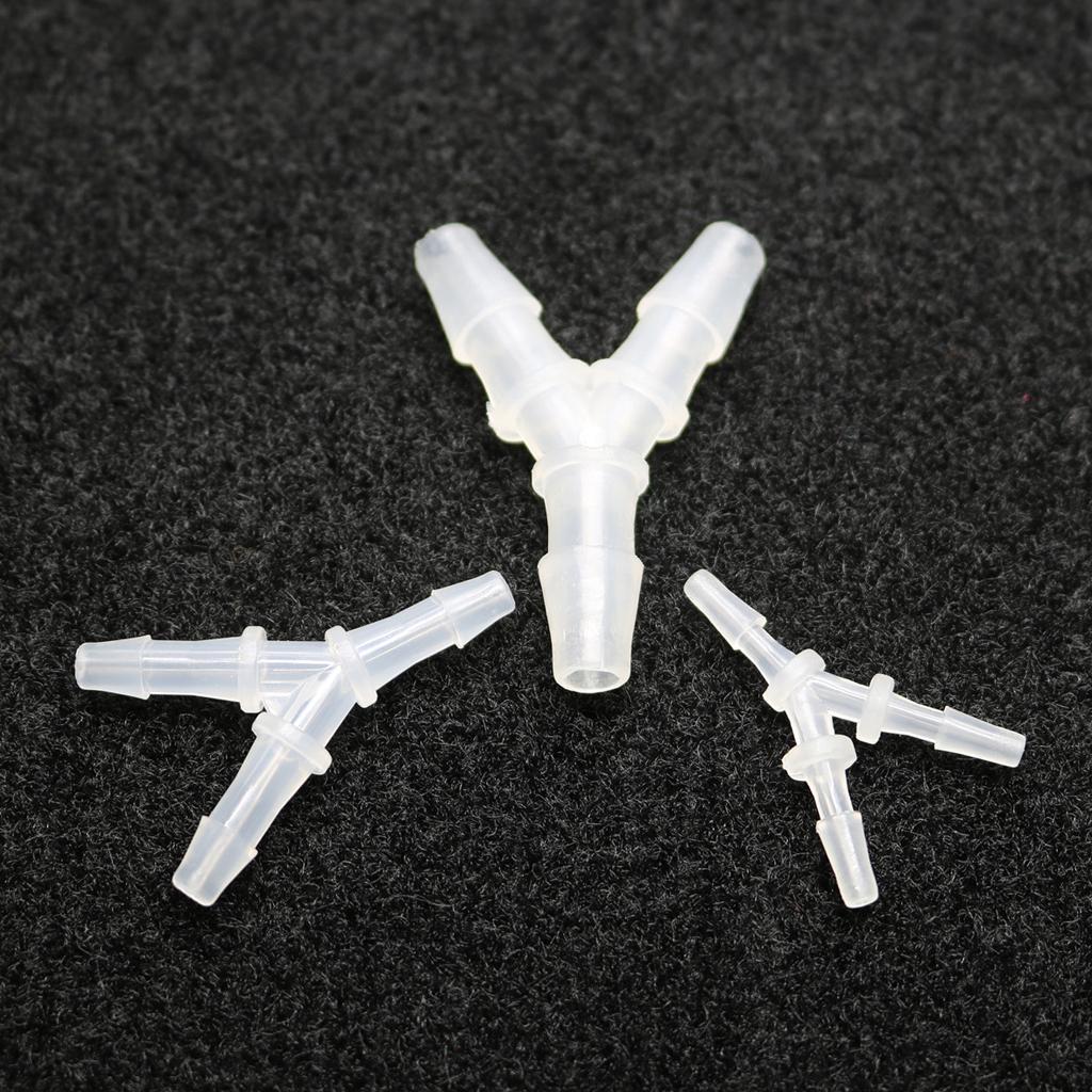 Pack of 3 T-piece Hose Connection with The Same Diameter Y Shape