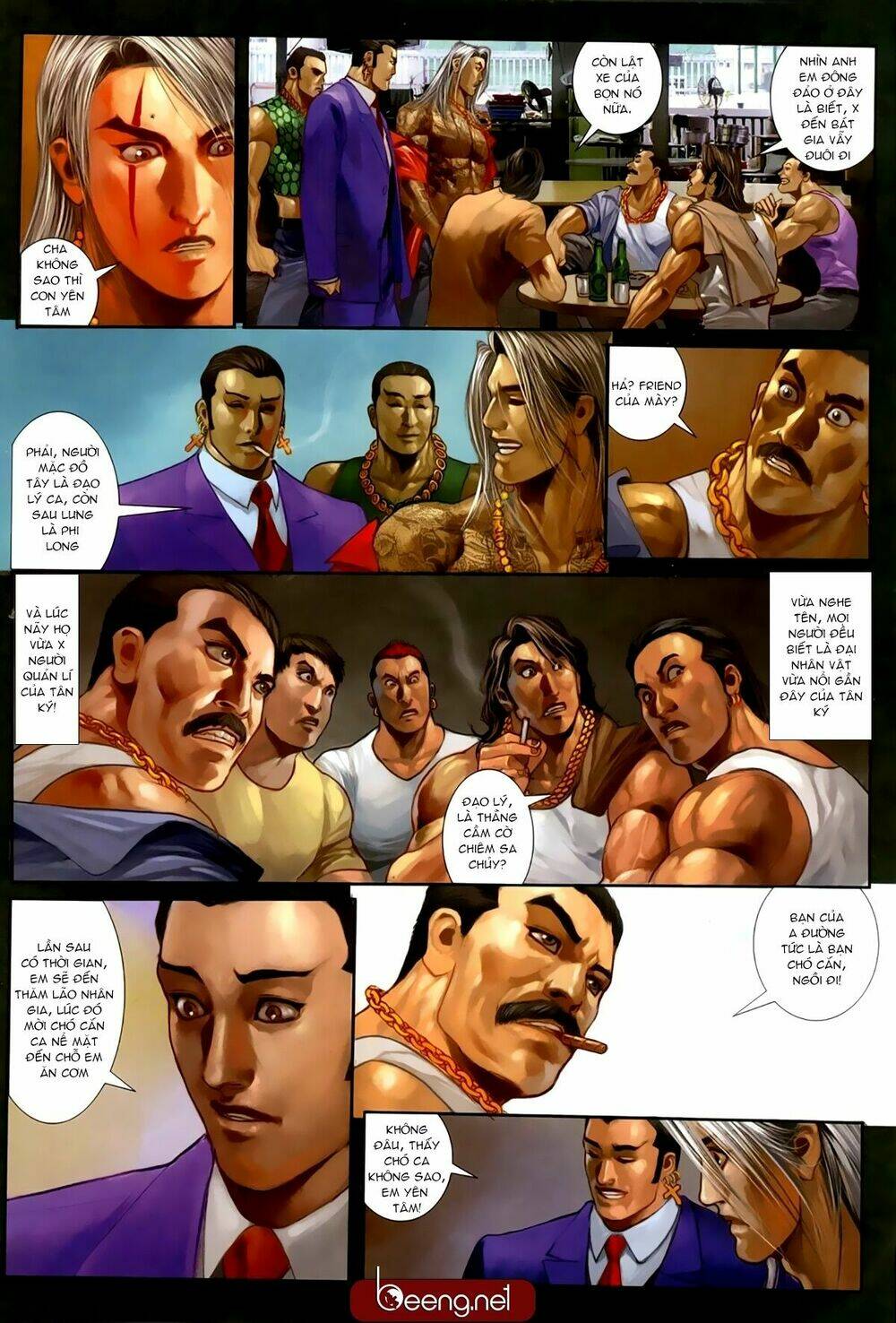 hỏa hồng niên đại hắc cốt đường chapter 202 11