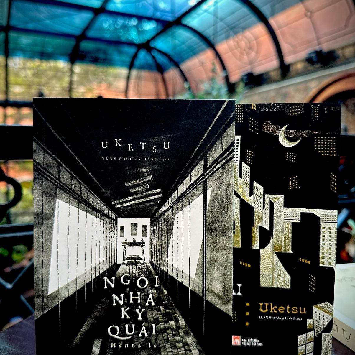 Sách-  Combo Ngôi Nhà Kỳ Quái và Bức Tranh Kỳ Quái của Uketsu, Tiểu Thuyết Trinh Thám Kinh Dị, Tặng kèm Bookmark và Bản Thiết Kế Các Ngôi Nhà- 2HBooks