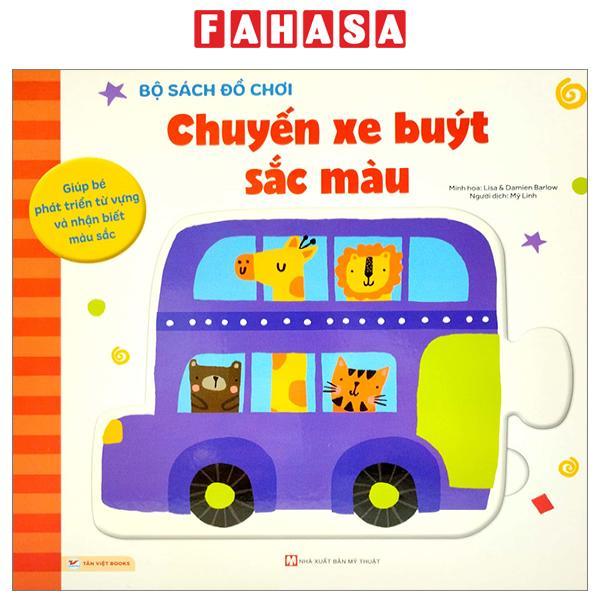 Bộ Sách Đồ Chơi - Chuyến Xe Buýt Sắc Màu