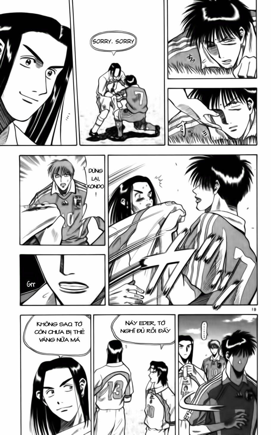 vũ điệu trên sân cỏ - fantasista chapter 62 19