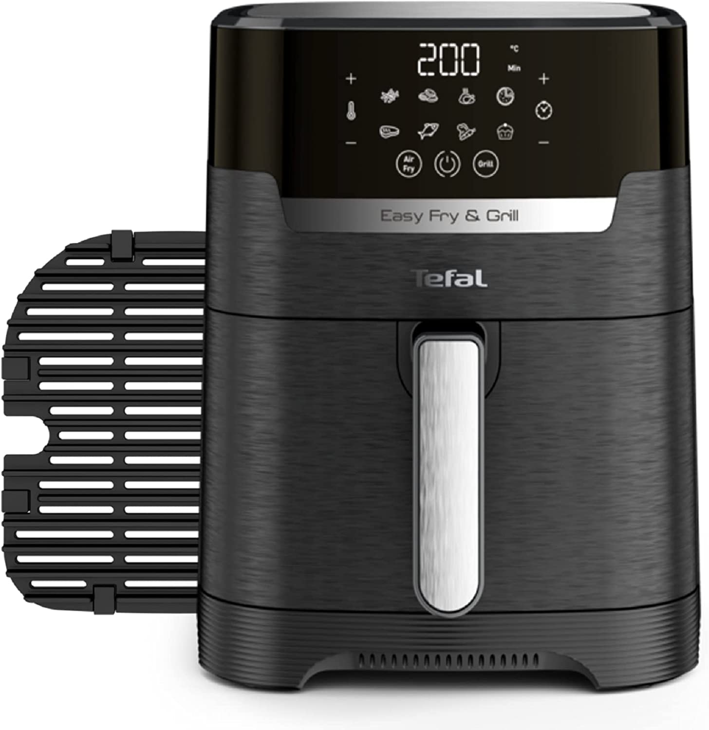 Nồi Chiên Không Dầu Kiêm Lò Nướng TEFAL EY5058 Easy Fry & Grill XL Classic - Nhập Khẩu Đức Dung Tích 4.2L Công Suất 2000 W - Hàng Nhập Khẩu
